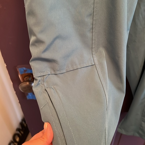 New York Laundry Teal Scrub Pants - Picture 3 of 3